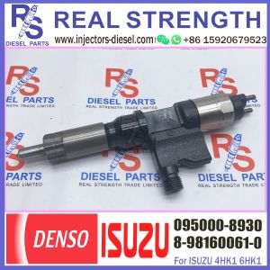 common rail injector 095000-8930 8976097880 8981600610 for Isuzu 4HK1 6HK1
