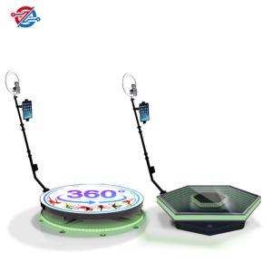 China Romantic Automatic 360 Degree Camera Video Photo Booth Machine 360 Photobooth factory