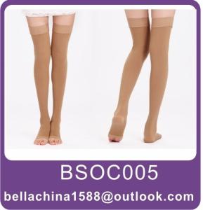 China Anti varicose thigh high stockings，anti-embolism stockings factory