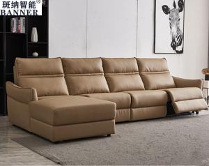 China BN Multifunctional Sofa Modern Minimalist Nordic Living Room Combination Leather Electric Sofa Furniture Recliner Chair factory