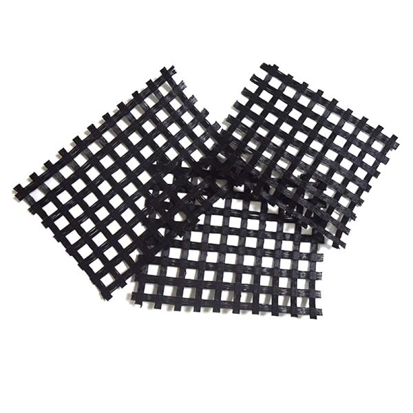 Long Term Design Low Creep Flexibility Reinforcement Polyester Geogrid Road