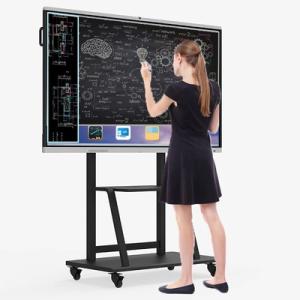 China 3840×2160 Smart Electronic Whiteboard Digital White Board For Teaching Classroom factory