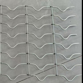 China Spot Welded Galvanized Wire Pipeline Reinforced Mesh RE-T Eight Lines factory