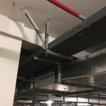 UL Listed Galvanized Steel Adjustable Seismic Support For Cable Tray
