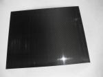 Abrasion-Resistant Twill Glossy Carbon Fiber Plate thickness 0.5mm with 3K