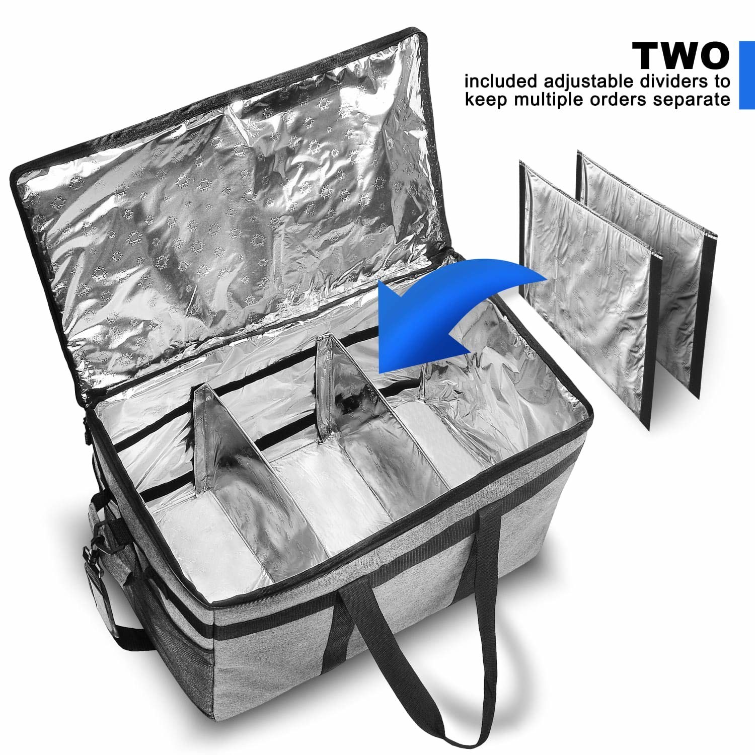 Reusable Custom Insulated Cooler Bag Golf Grocery Large Shoulder 23x14x15 Inch