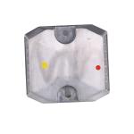 8000mcd DC24V Led Wired Road Studs Monocrystalline For Tunnel