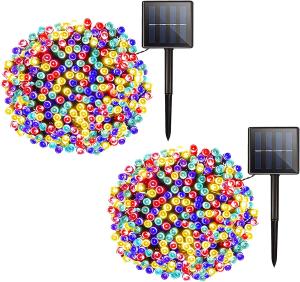 China 1200mAh 200 LED Solar Christmas String Lights Waterproof Fairy Lights factory
