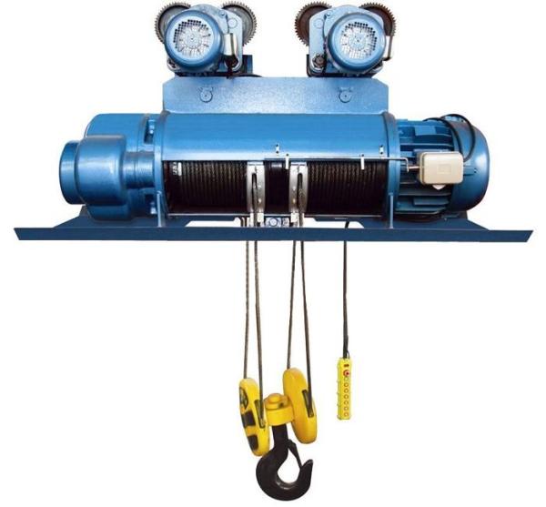China 18m 7m/Min Industrial Electric Hoist Mini Wire Rope Hoist with Remote Control factory