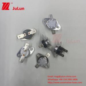 China Laminators Bimetal Snap Disc Thermostat , Auto Reset KSD301 Thermal Protector factory