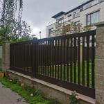 Balcony Aluminum Stair Railing Fence Balusters Customized