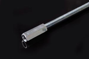 China Threaded Rod Hex Coupling Unistrut Channel Threaded Rod With Steel Zinc Plated factory