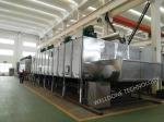 GMP Conveyor Belt Dryer Uniform Air Distribution For Crusher Granulator