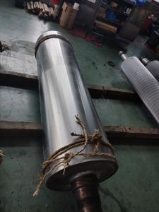 China 320mm Diameter Chrome Plated Corrugating Pressure Roll factory