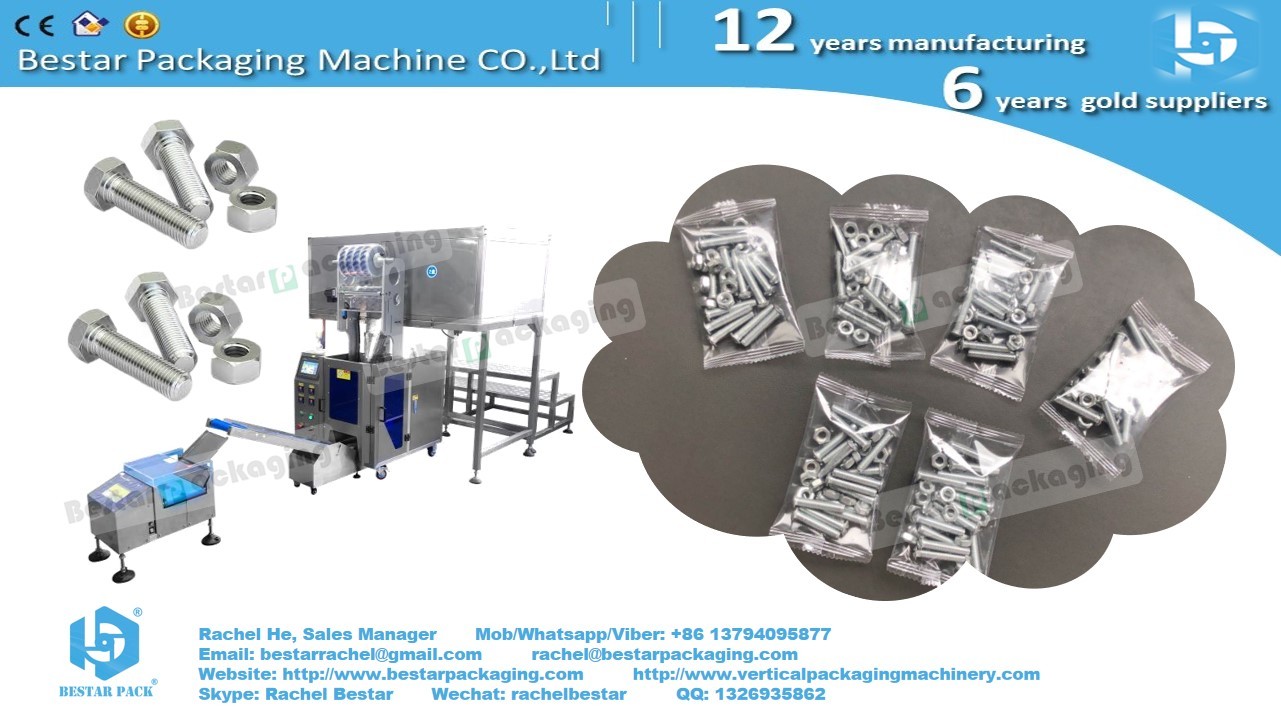Furniture componnents counting function packing machine