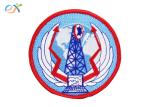 Custom Badge Iron On Embroidered Patches , Personalized Iron On Patches