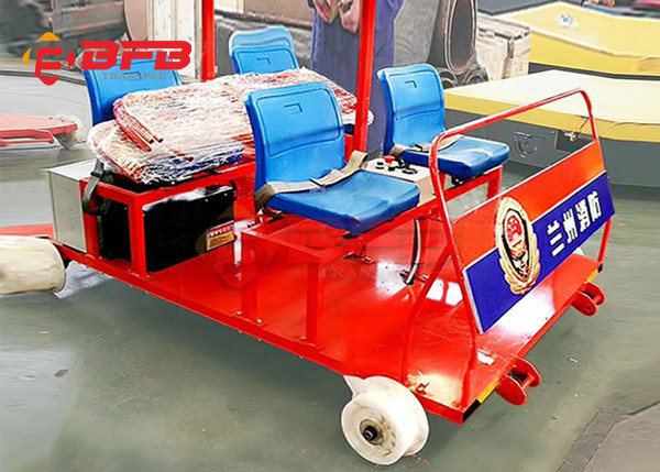 CE 20km/H 20m/Min Lithium Ion Battery Transfer Cart