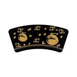 Custom Printed Disposable Coffee Paper Cup Fan 9oz Supply In China