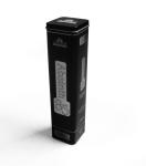 Food / Wine Square Tin Containers , Metal Tin Boxes for Packaging