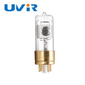 China 80V Deuterium D2 Lamp For Uv Vis Spectrophotometer metal base factory