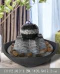 Lighted 7 Inch Fortune Water Fountain Indoor Decor