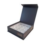 Magnetic Closure Paper Rigid Candy Food Truffle Gift Chocolate Bonbon Packaging