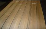 Furniture Quarter Cut Veneer , Burma Teak hardwood veneer sheets