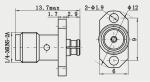 30GHz SMA to SMP RF Coaxial Adapter