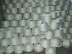 Green Blue Red White Spun Polyester Thread , 20s Polyester Yarn