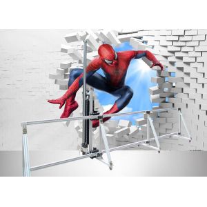 China 2000mm Height 720*9600dpi Remote Control Wall Printer on sale