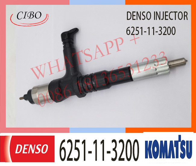 Diesel Fuel Injection 095000-6640 6251-11-3200 For Komatsu Excavator SAA6D125E-5