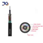 Single Mode 48Core GYTS GYFTS Optical Cable Black Jacket 1550nm Length