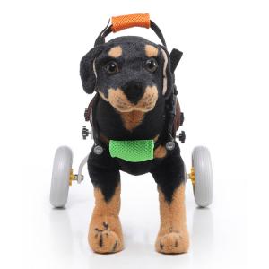 China Pet Dog Wheelchair For Back Legs Folding Lightweight Wheelchair for Disabled Dogs factory