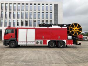 China BP400/YDXZ Pump Fire Engine Truck Fire Rescue Pumper MAN TGS 33.510 6×4 BB factory