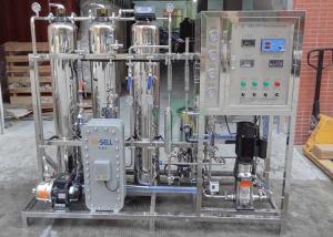 China Reverse Osmosis Ultrapure Water System , EDI Resin Distilled Water System factory