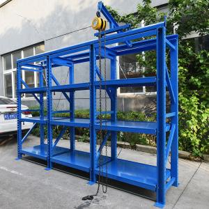 China Anti Corrosion Q235b Material 4 Tier Mould Storage Racks For Warehouse factory