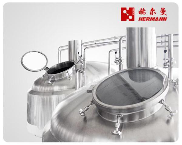 5000L Large Scale Brewery Equipment With Brewhouse Control Cabinet