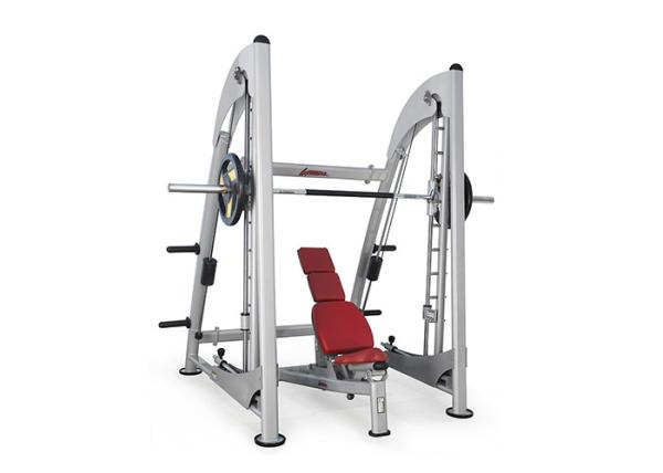 Professional Life Fitness Strength Equipment Smith Machine Compressible Power