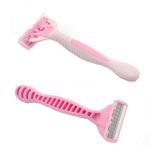 Wholesale Custom Six Blade Open Back Women Disposable Face Shaving Razor
