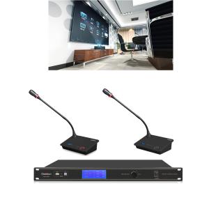 China 2.4kg XLR 6.35mm Wireless Conferencing System Audio Video Conferencing Equipment factory