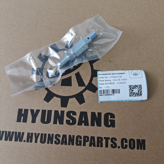 Valve Assy 3109537 310-9537 CA3109537 Excavator Parts For E312D E314D E320D
