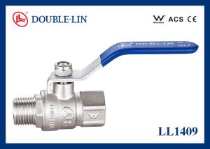 China 1&quot; Long Thread 25 Bar DZR Male X Female Ball Valve factory