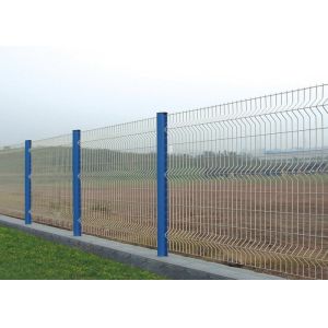 Galvanized Garden Mesh Fencing Panel , 2 X 2 Welded Wire Mesh Panels