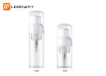 Transparent Foam Use Small Cosmetic PETG Bottle For Shampoo Shaving Bubble