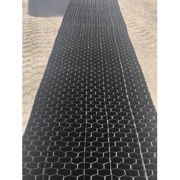 Black Honeycomb Cellular PVC Drift Eliminator Cooling Tower Components 2