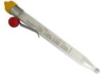 Food Grade Instant Read Thermometer , Heat Resistance Glass Candy Thermometer