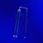 Custom Laboratory BET Quartz Glass Sample Tube High Temperature Resistant