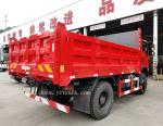 190HP Rear Camera 10Wheel 12 Tire Mini Sand Gravel Dump Truck for Extreme