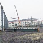 H Section Steel Frame Industrial Building Prefabricated Metal Frame Structure
