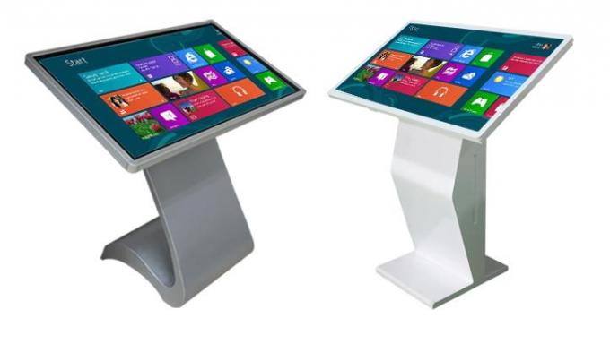 Self Service 1920*1080 43 Inch Freestanding LCD Signage 1